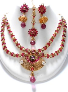 Polki Necklace Set